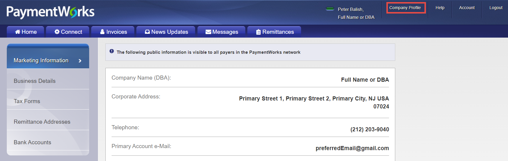 PaymentWorks Company Profile