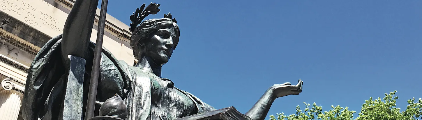 Photo of Alma Mater by Columbia Magazine / Len Small