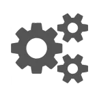 Icon representing gears